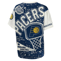 Indiana Pacers Outerstuff Youth Top Player All-Over-Print T-Shirt New