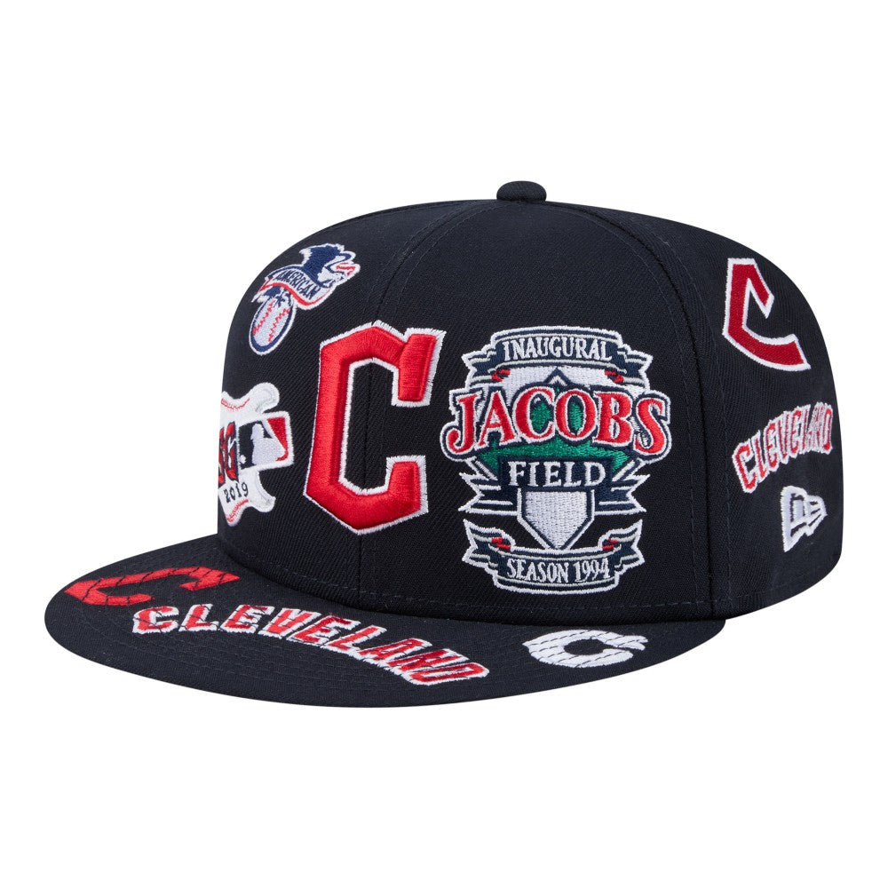 Cleveland Guardians New Era All Over 59FIFTY Fitted Hat | MLB Discount