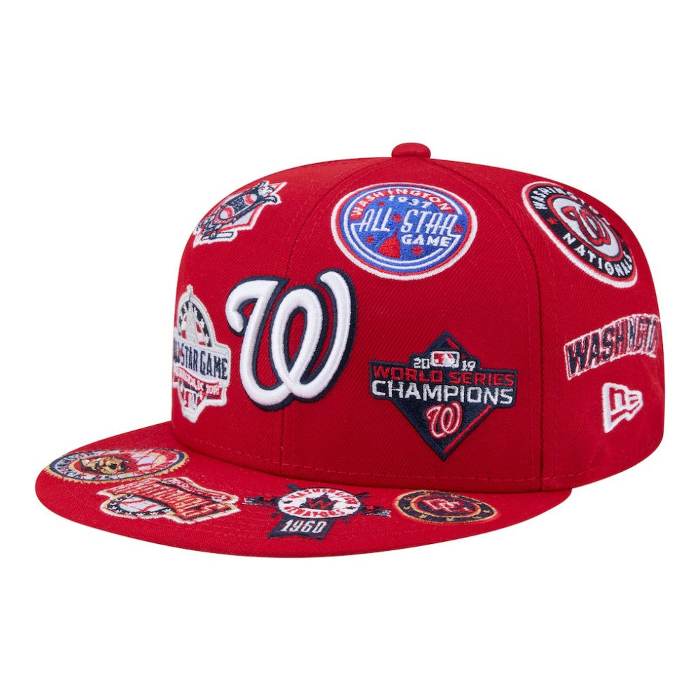 Washington Nationals New Era All Over 59FIFTY Fitted Hat | MLB For sale