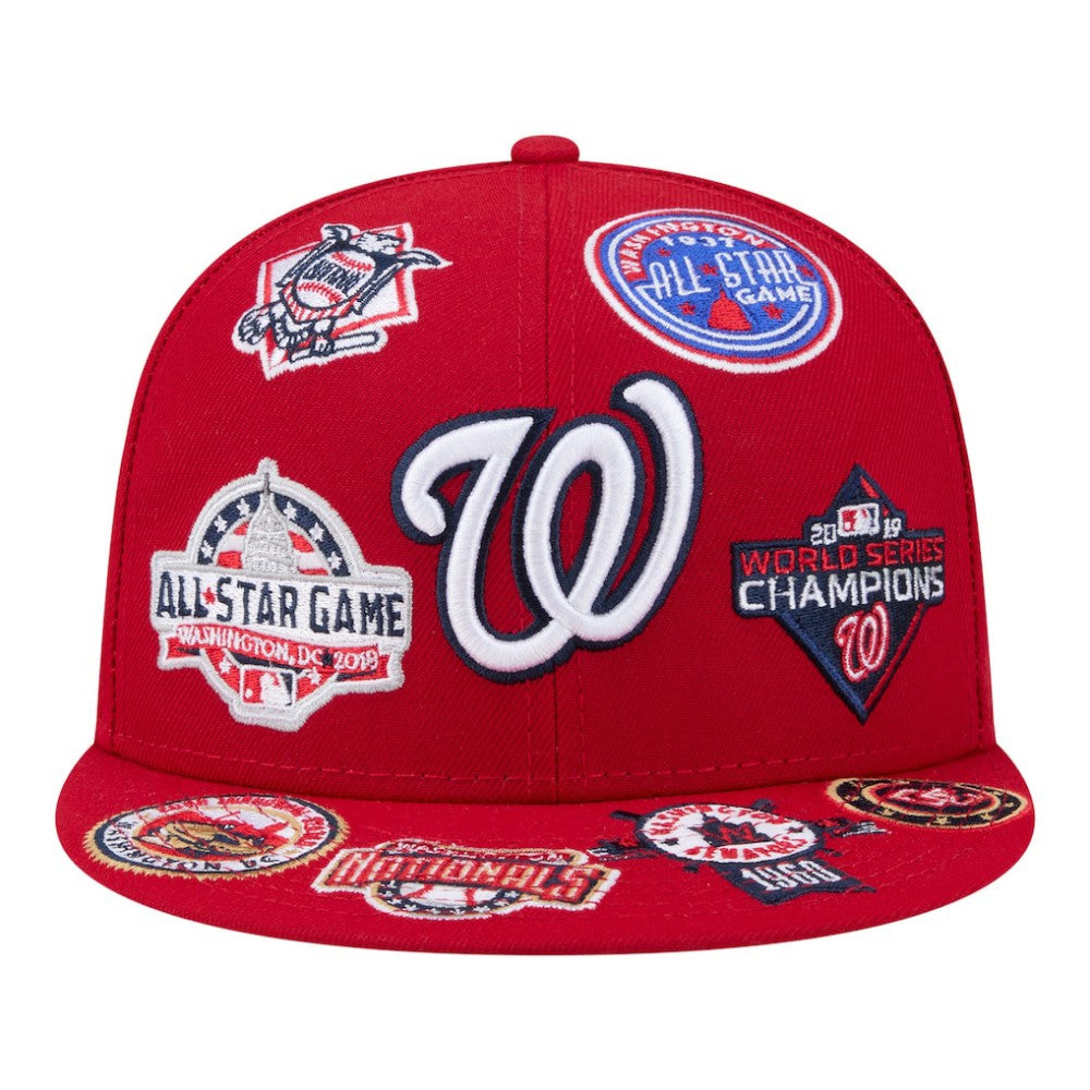 Washington Nationals New Era All Over 59FIFTY Fitted Hat | MLB For sale