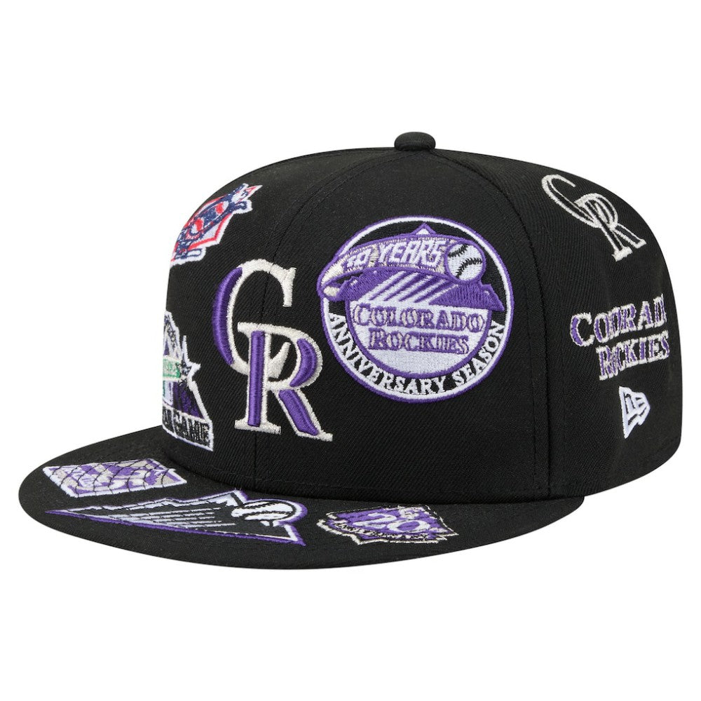Colorado Rockies New Era All Over 59FIFTY Fitted Hat | MLB Discount