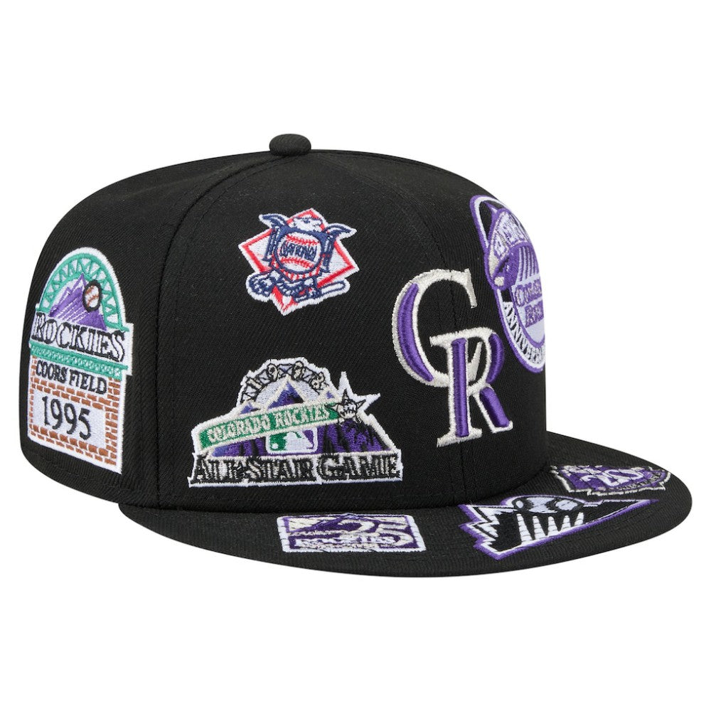Colorado Rockies New Era All Over 59FIFTY Fitted Hat | MLB Discount