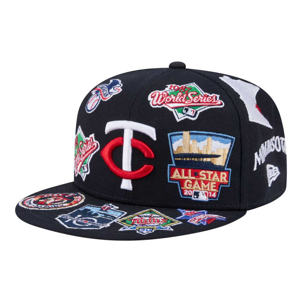 Minnesota Twins New Era All Over 59FIFTY Fitted Hat | MLB Shop