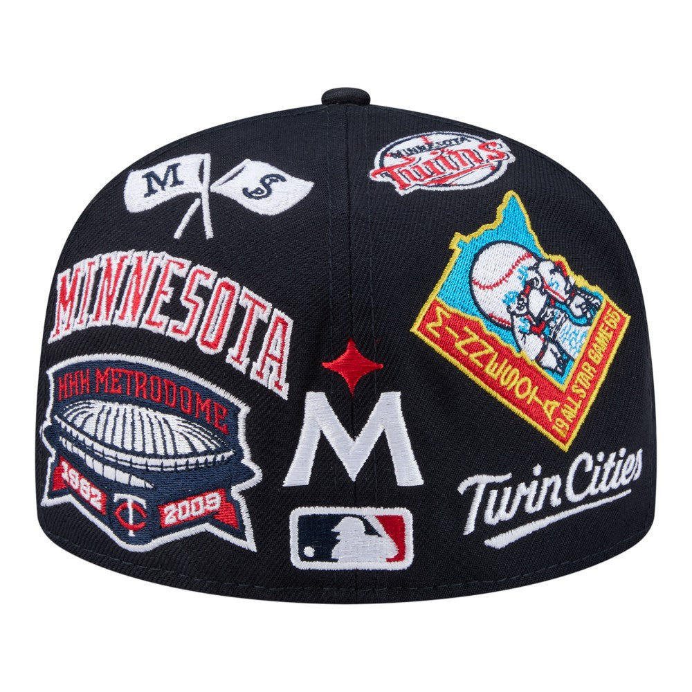 Minnesota Twins New Era All Over 59FIFTY Fitted Hat | MLB Shop
