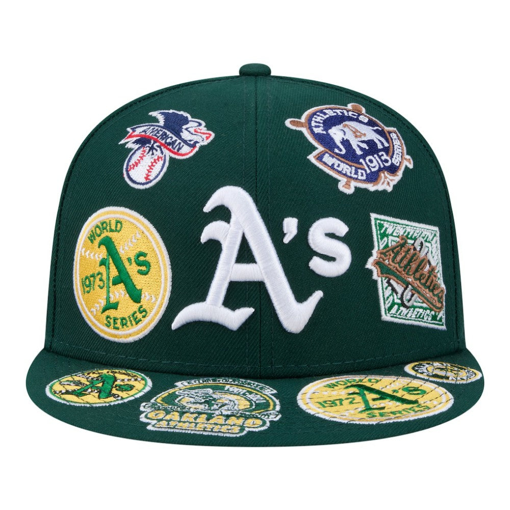 Athletics New Era All Over 59FIFTY Fitted Hat | MLB On Sale