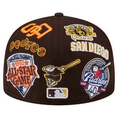 San Diego Padres New Era All Over 59FIFTY Fitted Hat | MLB Discount