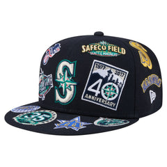 Seattle Mariners New Era All Over 59FIFTY Fitted Hat | MLB On Sale