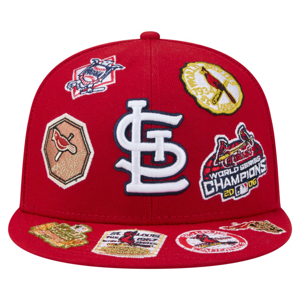 St. Louis Cardinals New Era All Over 59FIFTY Fitted Hat | MLB Outlet