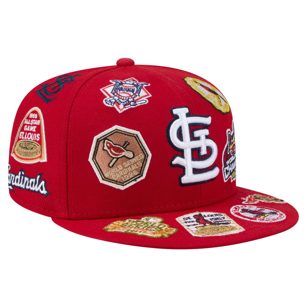 St. Louis Cardinals New Era All Over 59FIFTY Fitted Hat | MLB Outlet