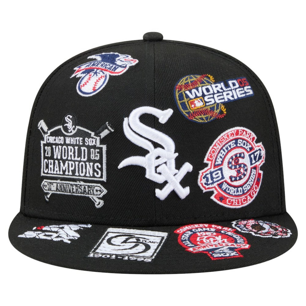 Chicago White Sox New Era All Over 59FIFTY Fitted Hat | MLB Discount
