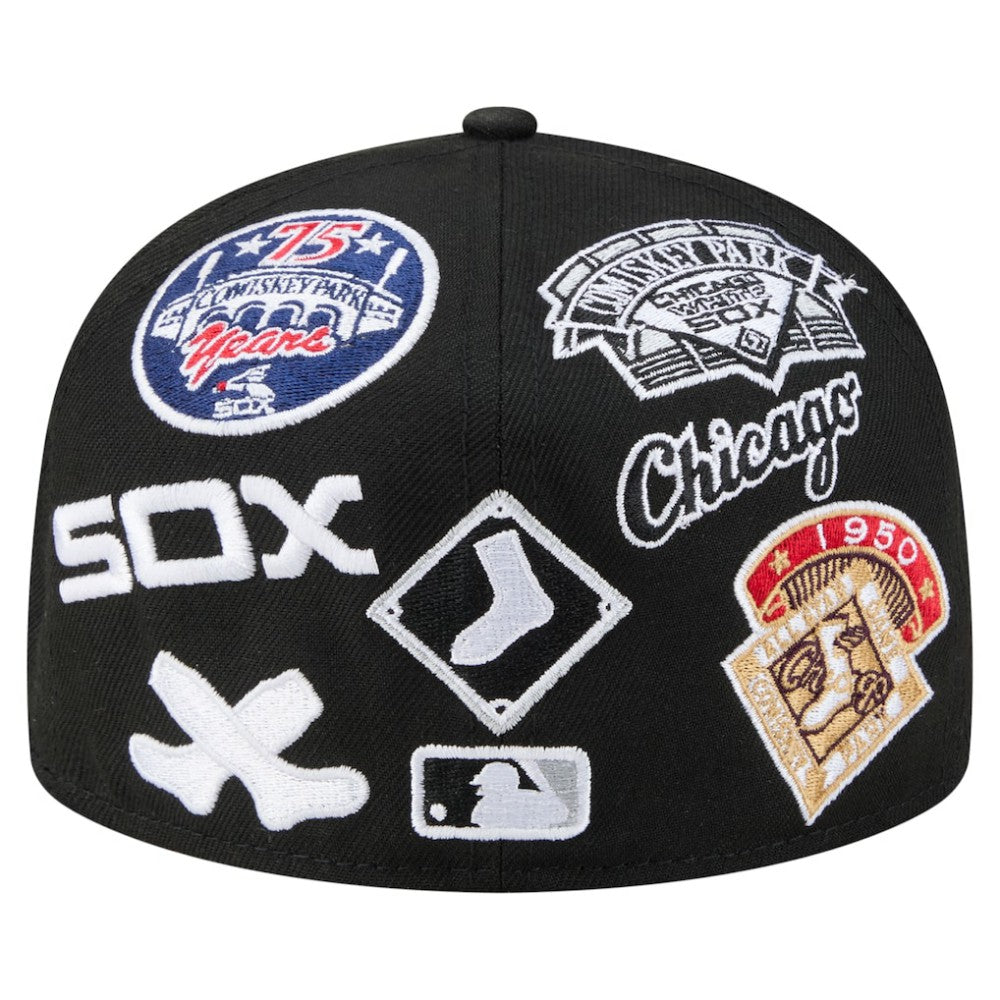Chicago White Sox New Era All Over 59FIFTY Fitted Hat | MLB Discount