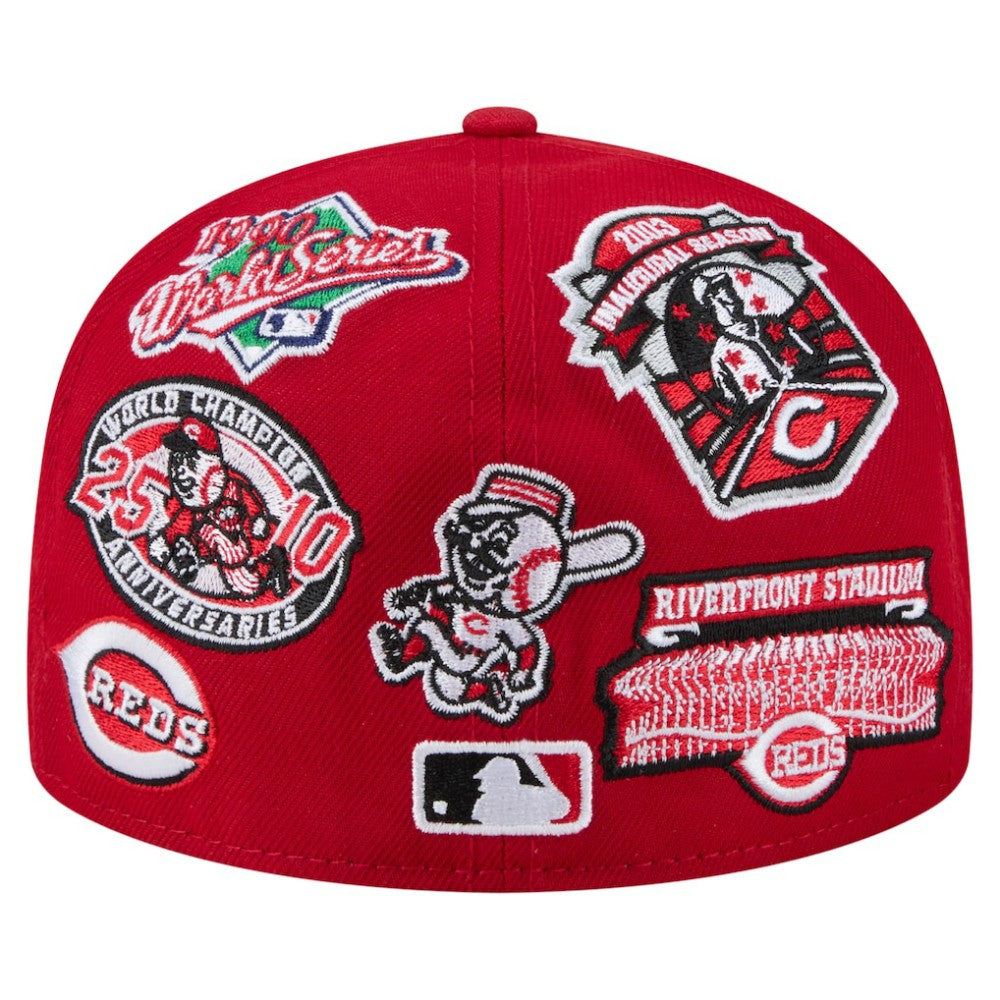 Cincinnati Reds New Era All Over 59FIFTY Fitted Hat | MLB Outlet