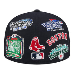 Boston Red Sox New Era All Over 59FIFTY Fitted Hat | MLB For sale