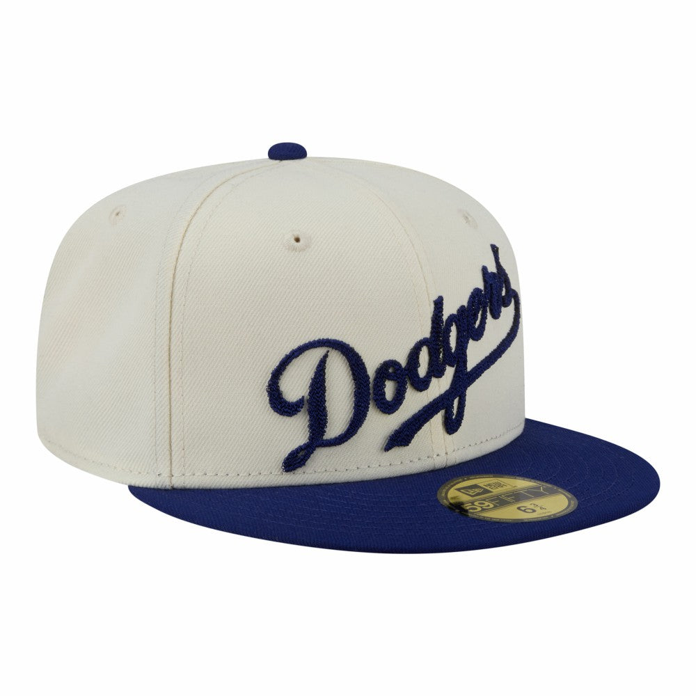 Los Angeles Dodgers New Era Two-Tone Stitch 59FIFTY Fitted Hat | MLB US