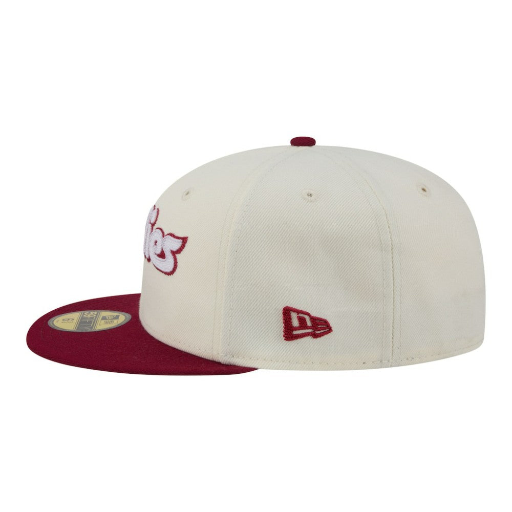 Philadelphia Phillies New Era Two-Tone Stitch 59FIFTY Fitted Hat | MLB Near me