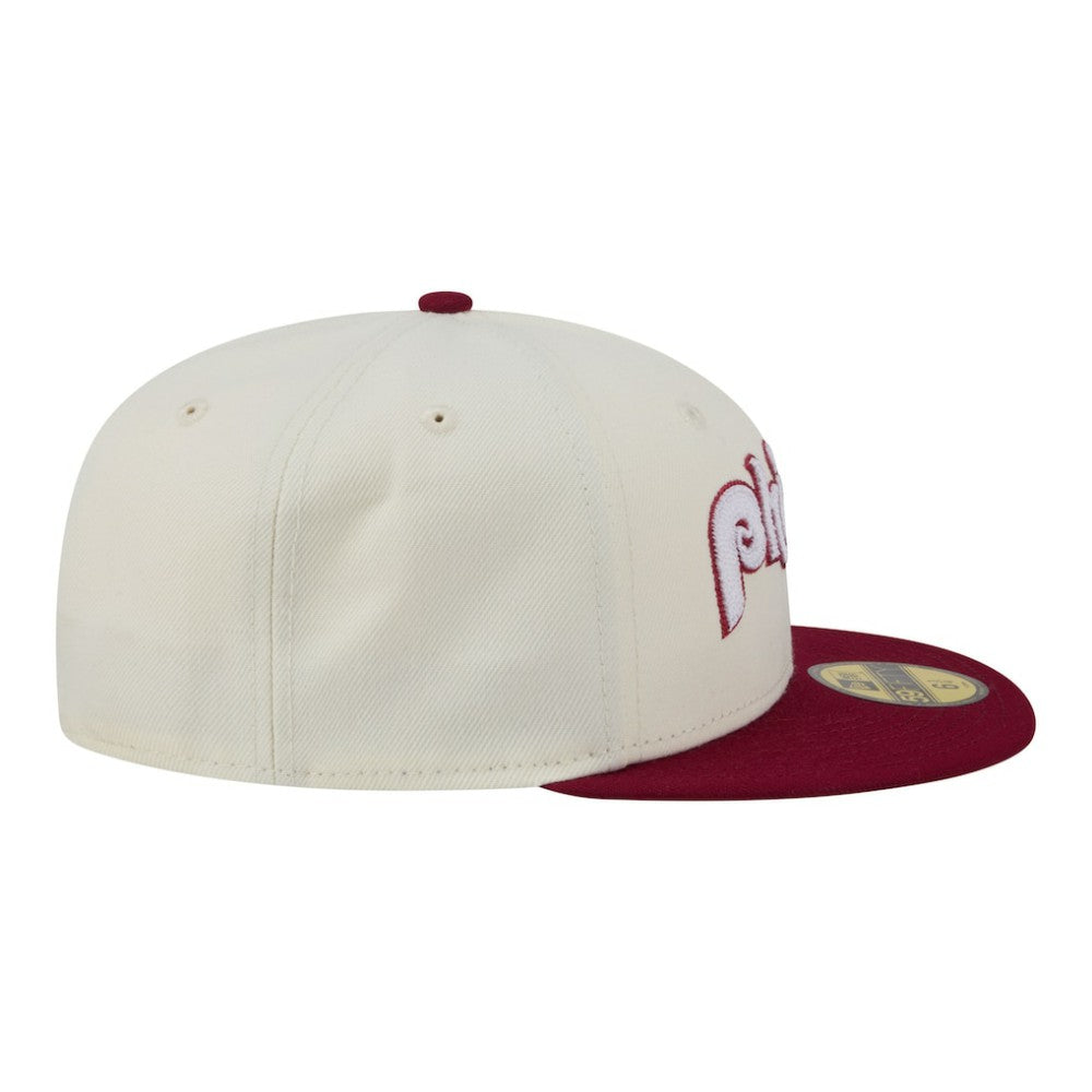 Philadelphia Phillies New Era Two-Tone Stitch 59FIFTY Fitted Hat | MLB Near me