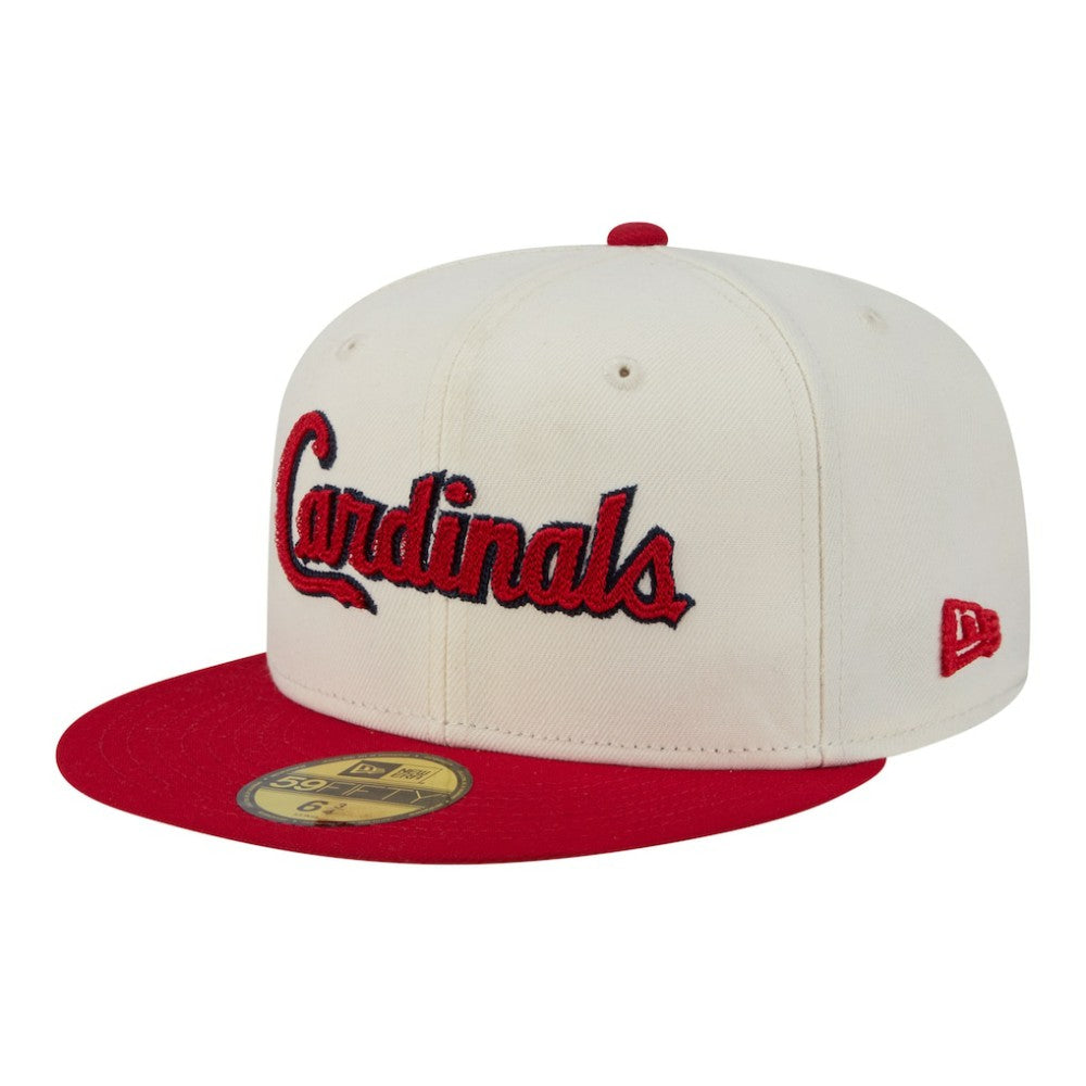 St. Louis Cardinals New Era Two-Tone Stitch 59FIFTY Fitted Hat | MLB New