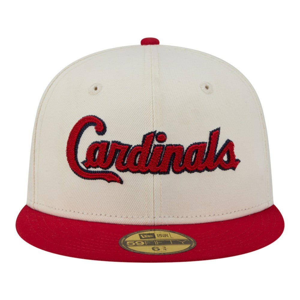 St. Louis Cardinals New Era Two-Tone Stitch 59FIFTY Fitted Hat | MLB New