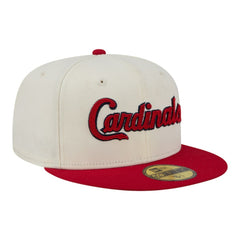 St. Louis Cardinals New Era Two-Tone Stitch 59FIFTY Fitted Hat | MLB New
