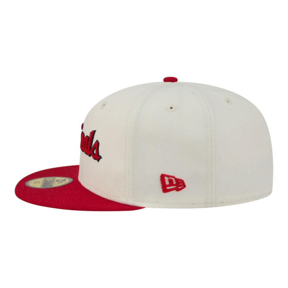 St. Louis Cardinals New Era Two-Tone Stitch 59FIFTY Fitted Hat | MLB New