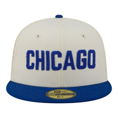 Chicago Cubs New Era Two-Tone Stitch 59FIFTY Fitted Hat | MLB Outlet