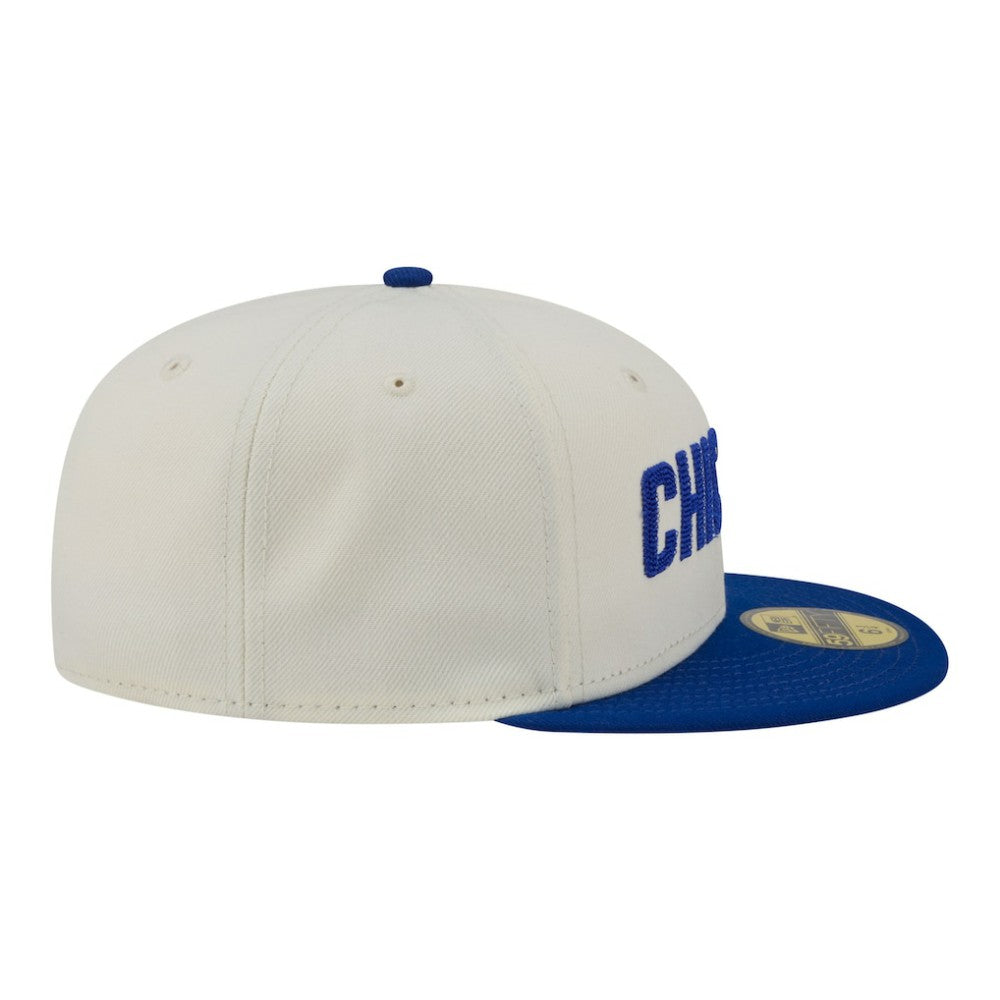 Chicago Cubs New Era Two-Tone Stitch 59FIFTY Fitted Hat | MLB Outlet