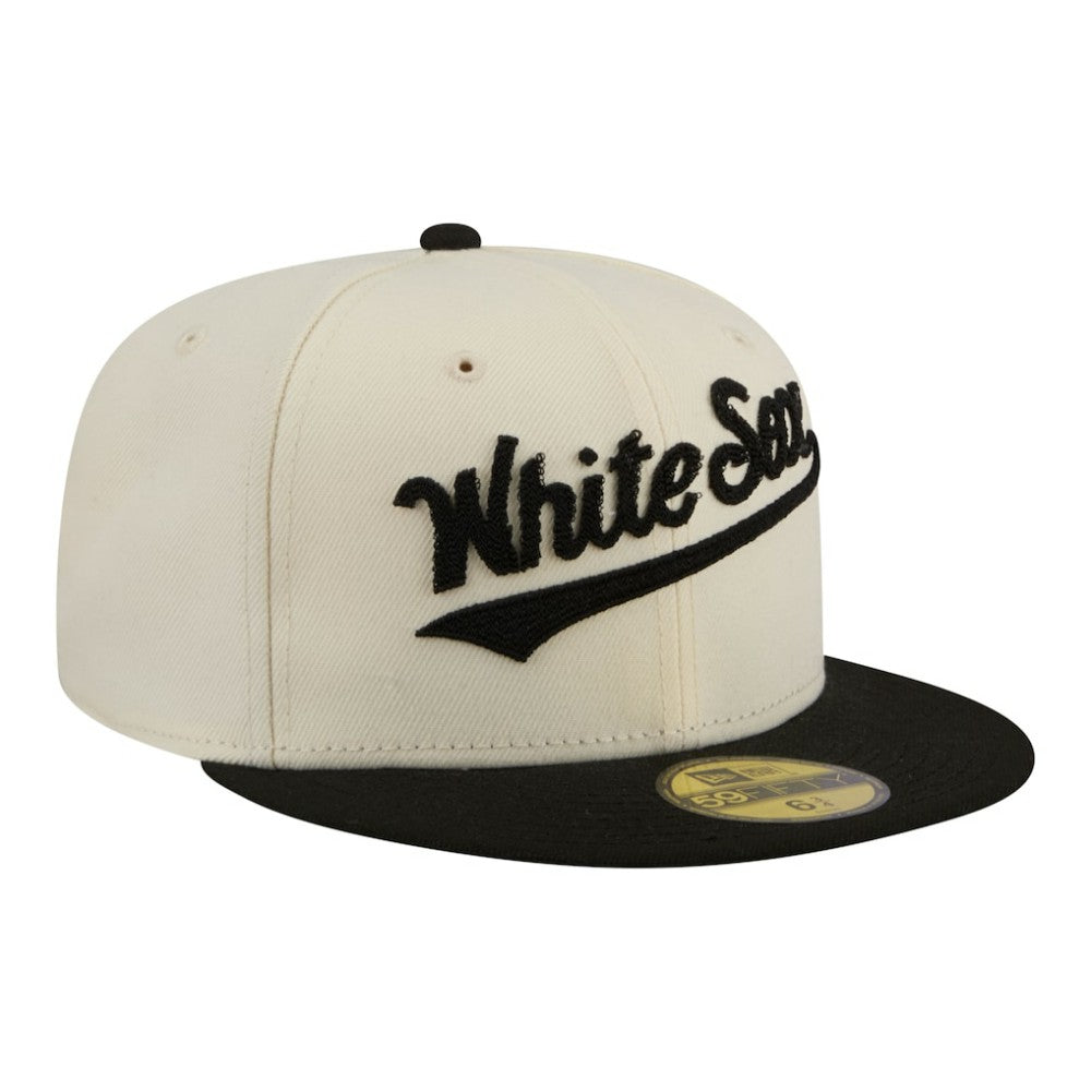 Chicago White Sox New Era Two-Tone Stitch 59FIFTY Fitted Hat | MLB US