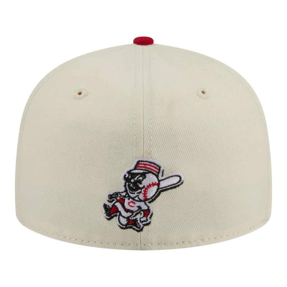 Cincinnati Reds New Era Two-Tone Stitch 59FIFTY Fitted Hat | MLB Outlet