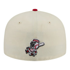 Cincinnati Reds New Era Two-Tone Stitch 59FIFTY Fitted Hat | MLB Outlet