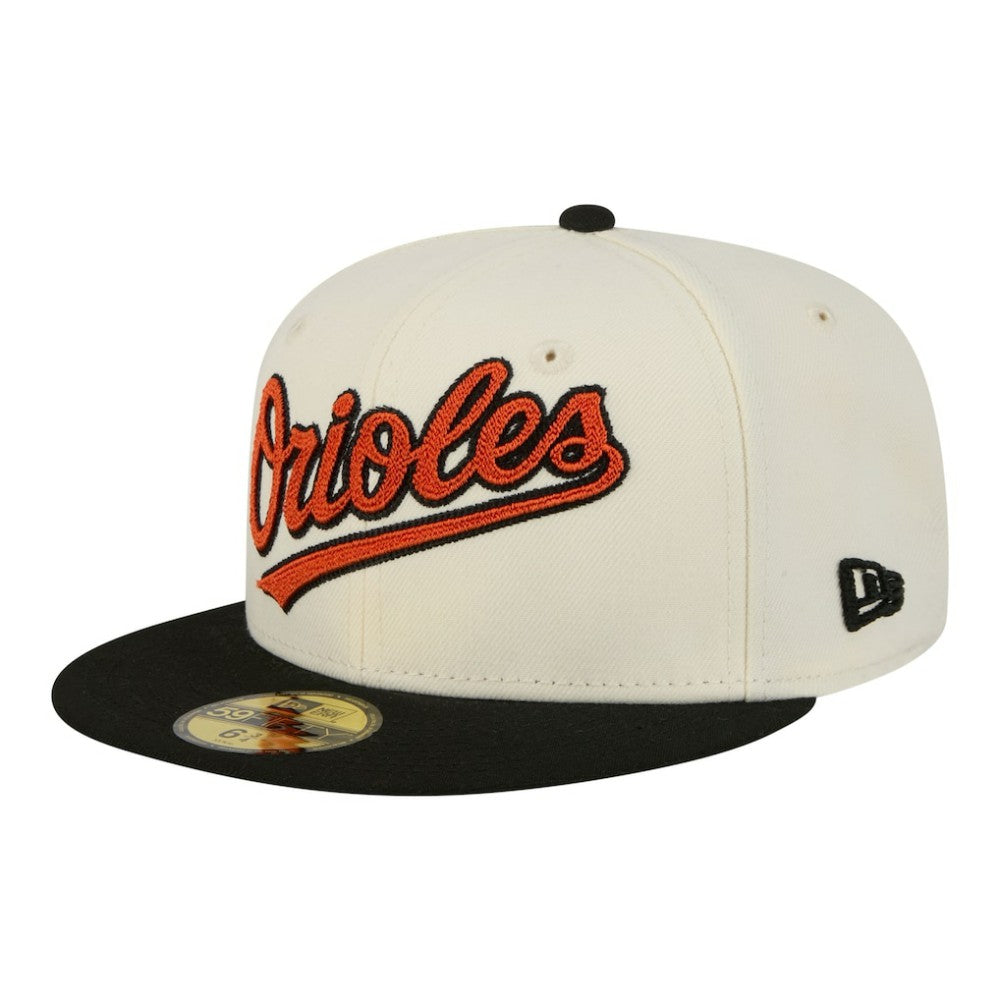 Baltimore Orioles New Era Two-Tone Stitch 59FIFTY Fitted Hat | MLB Sale