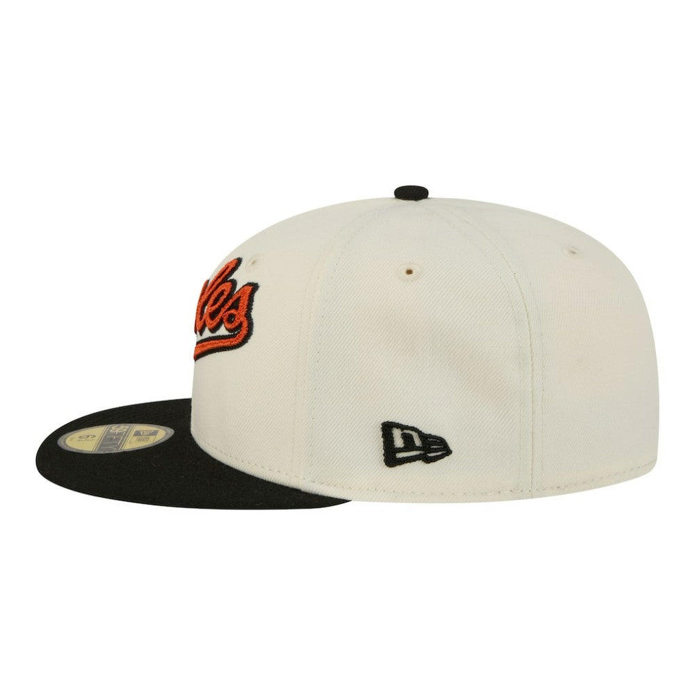 Baltimore Orioles New Era Two-Tone Stitch 59FIFTY Fitted Hat | MLB Sale