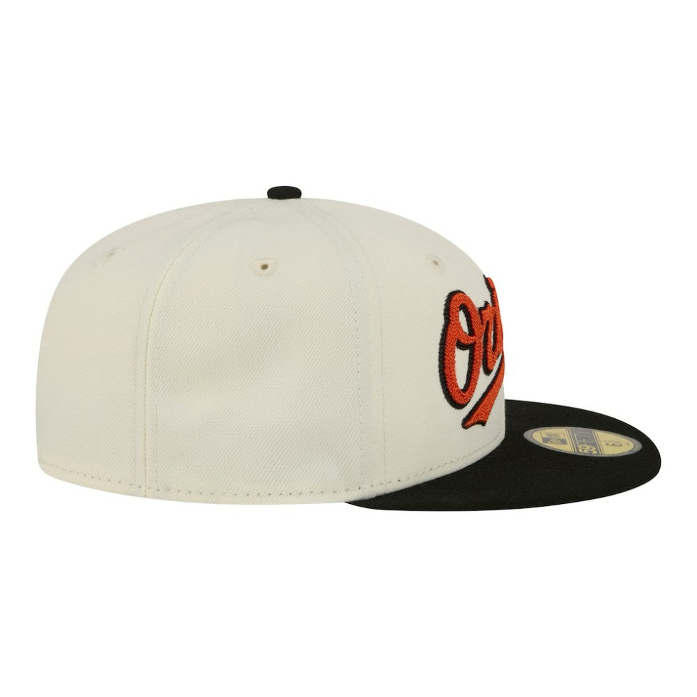 Baltimore Orioles New Era Two-Tone Stitch 59FIFTY Fitted Hat | MLB Sale