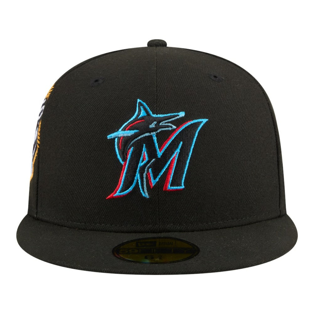 Miami Marlins New Era Hidden Hit 59FIFTY Fitted Hat | MLB Outlet