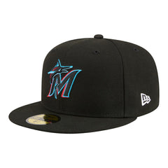 Miami Marlins New Era Hidden Hit 59FIFTY Fitted Hat | MLB Outlet