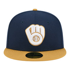 Milwaukee Brewers New Era Two-Tone Color Pack 59FIFTY Fitted Hat | MLB New
