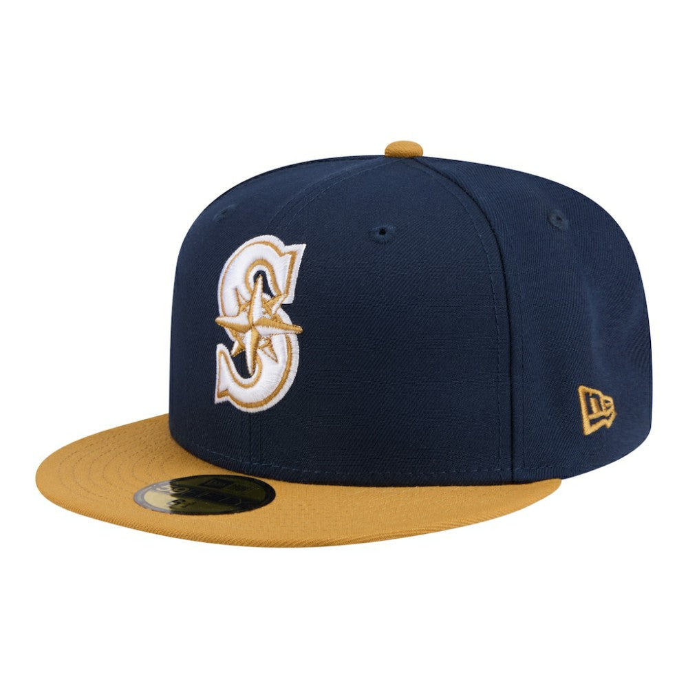 Seattle Mariners New Era Two-Tone Color Pack 59FIFTY Fitted Hat | MLB Sale
