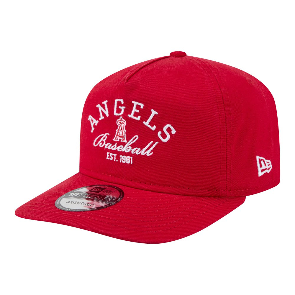 Los Angeles Angels New Era Stacked 19TWENTY Adjustable Hat | MLB Sale