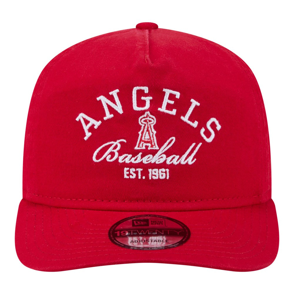 Los Angeles Angels New Era Stacked 19TWENTY Adjustable Hat | MLB Sale