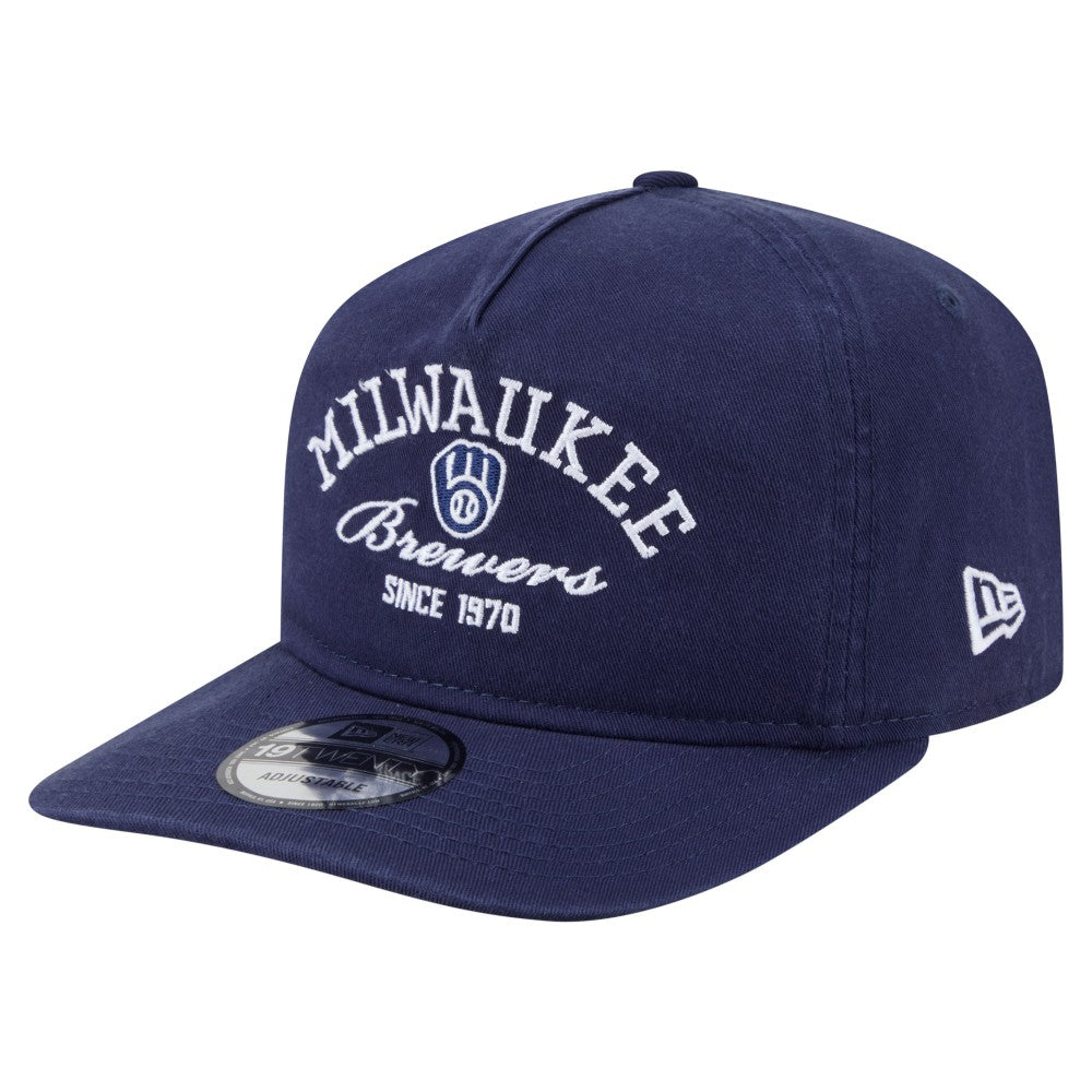 Milwaukee Brewers New Era Stacked 19TWENTY Adjustable Hat | MLB On Sale