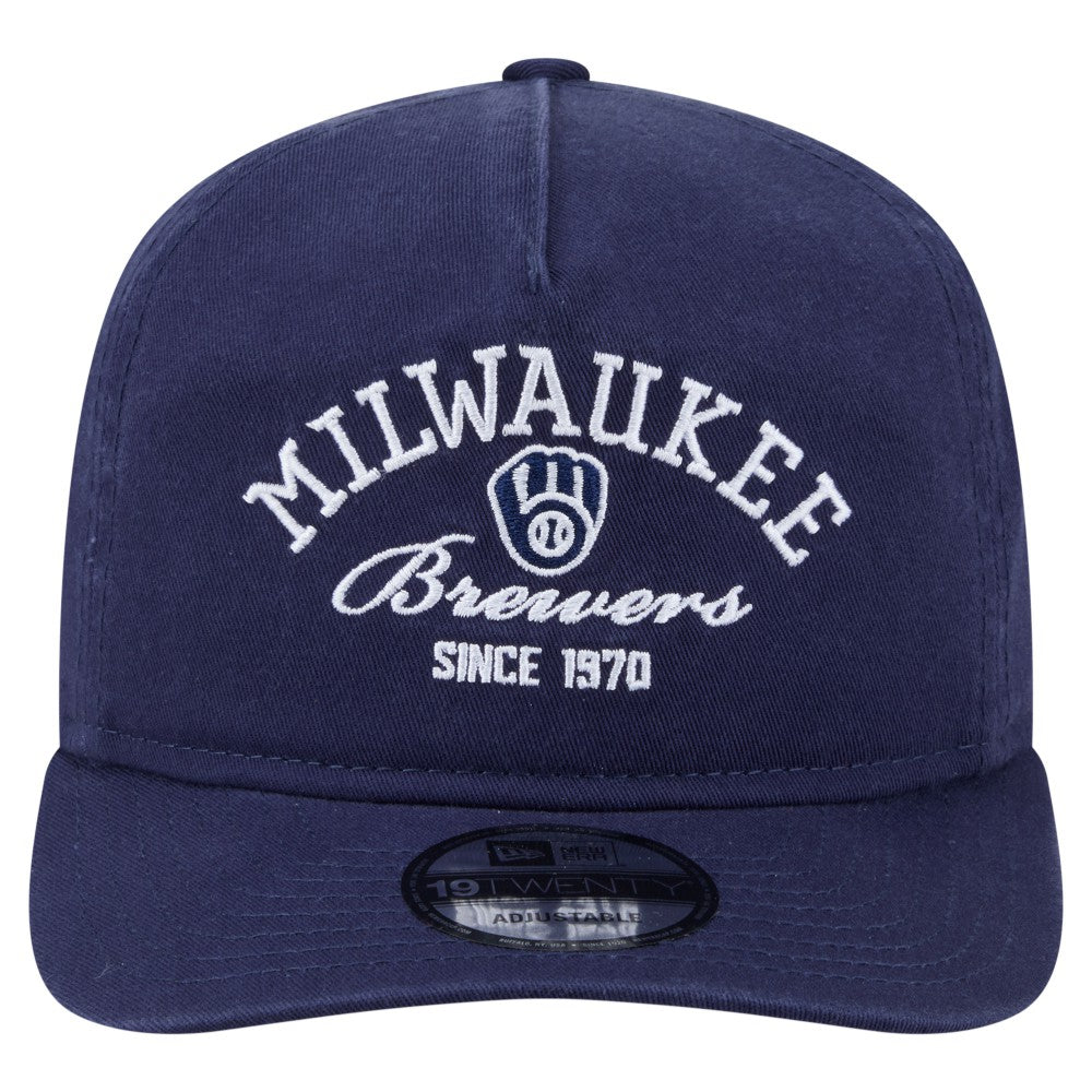 Milwaukee Brewers New Era Stacked 19TWENTY Adjustable Hat | MLB On Sale