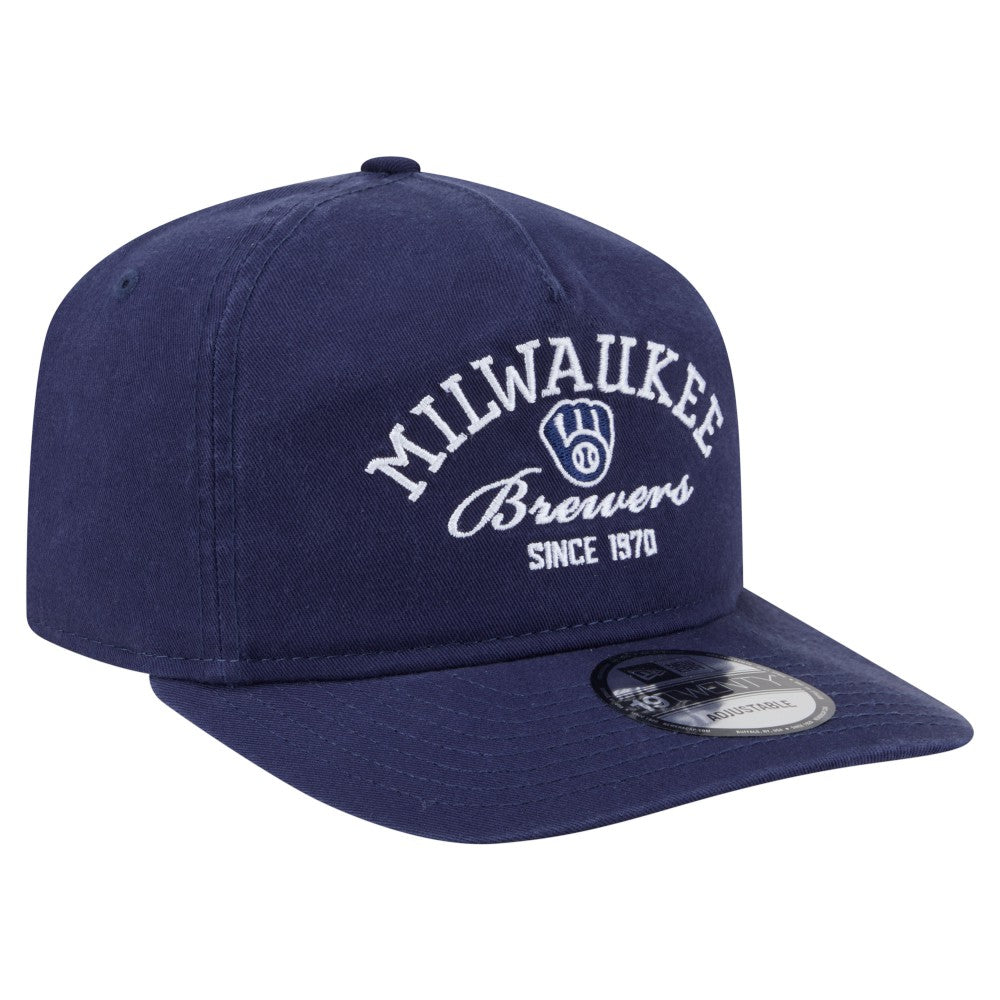 Milwaukee Brewers New Era Stacked 19TWENTY Adjustable Hat | MLB On Sale