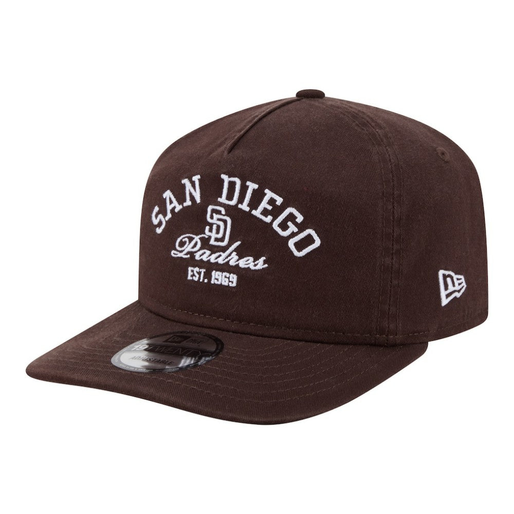 San Diego Padres New Era Stacked 19TWENTY Adjustable Hat | MLB US