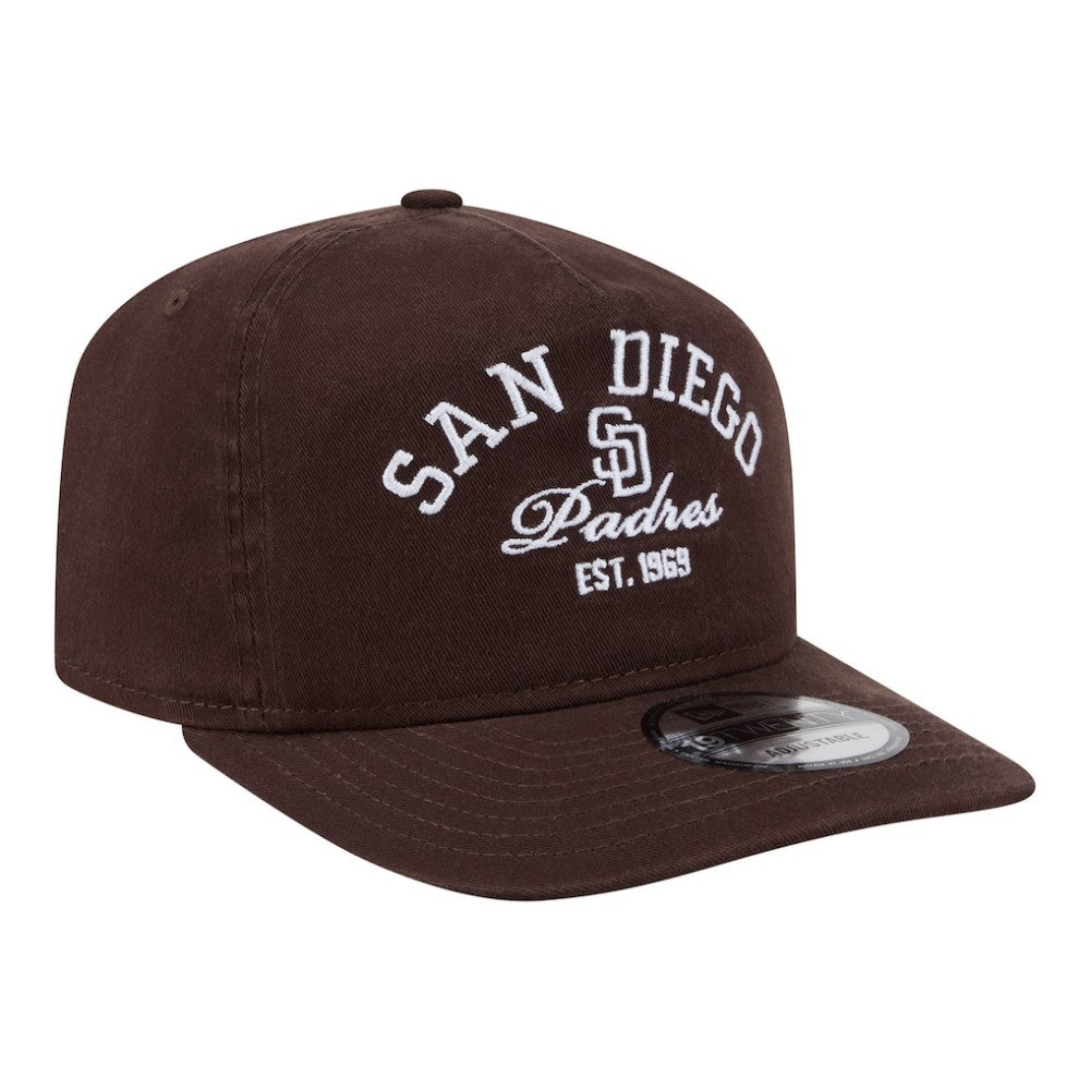 San Diego Padres New Era Stacked 19TWENTY Adjustable Hat | MLB US