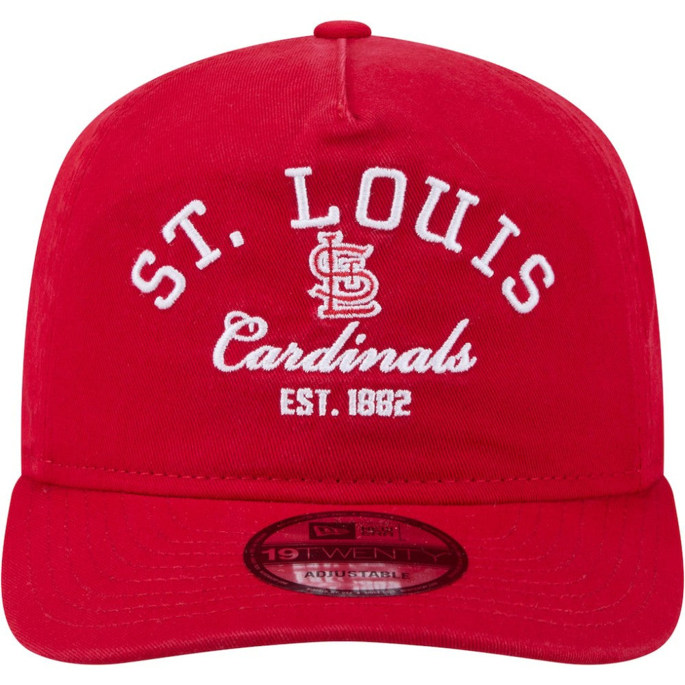 St. Louis Cardinals New Era Stacked 19TWENTY Adjustable Hat | MLB Outlet