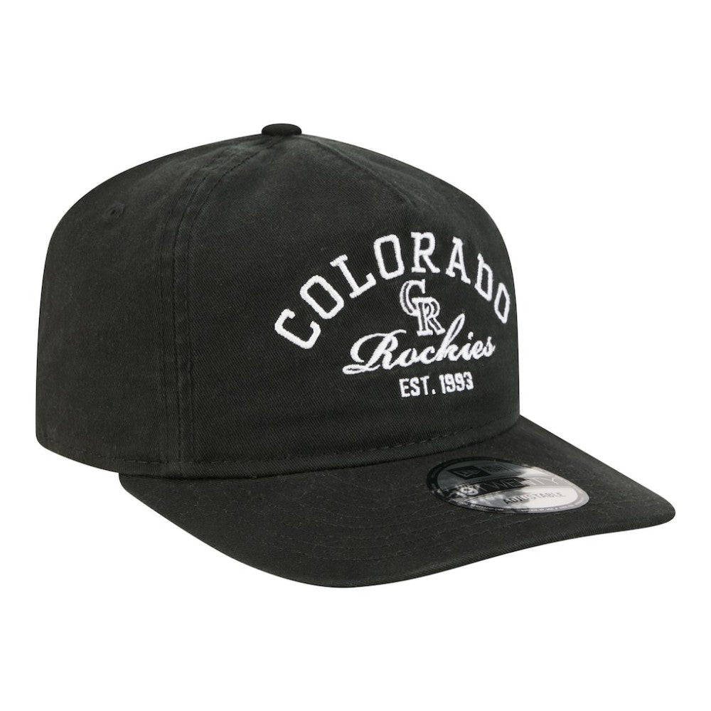 Colorado Rockies New Era Stacked 19TWENTY Adjustable Hat | MLB Discount