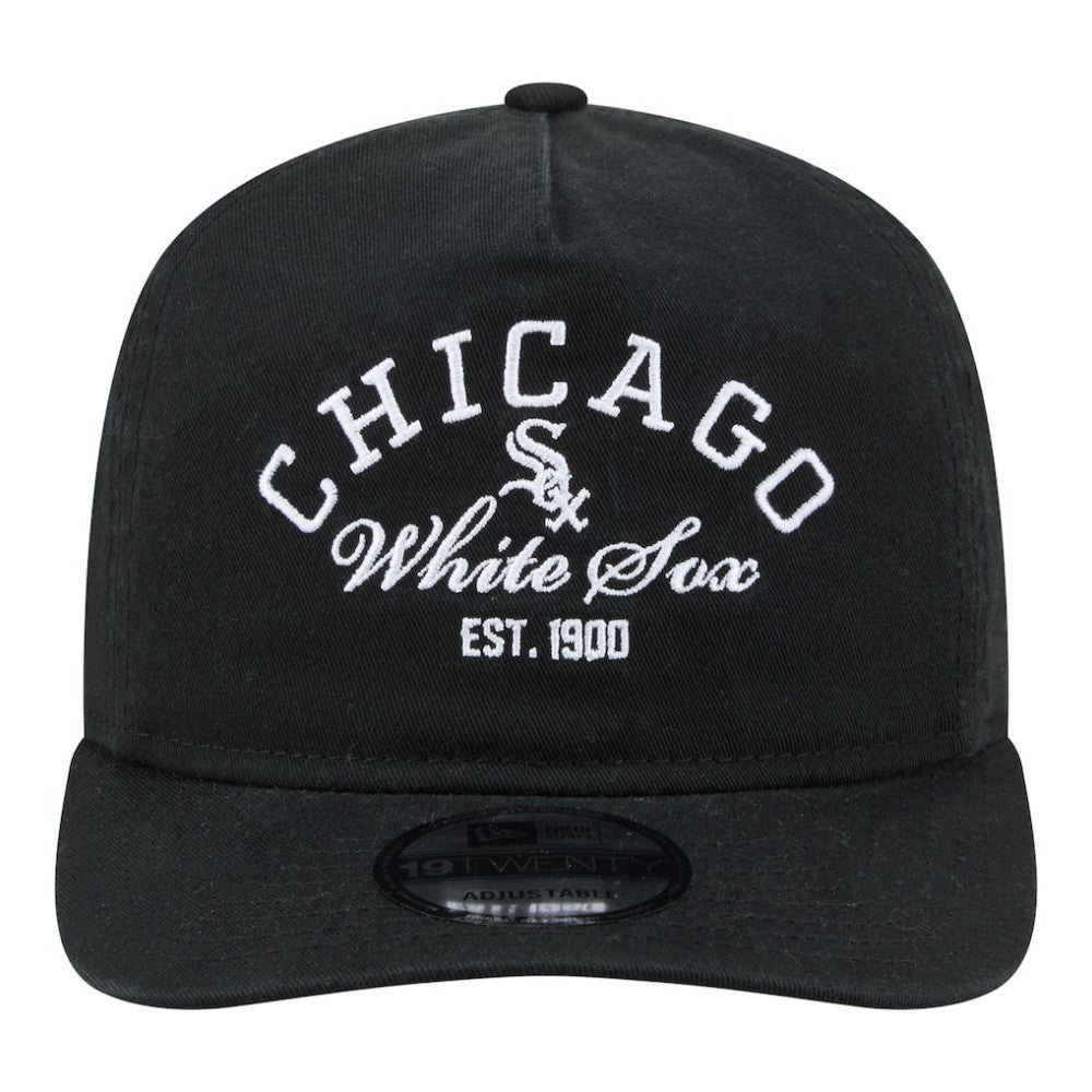 Chicago White Sox New Era Stacked 19TWENTY Adjustable Hat | MLB Outlet