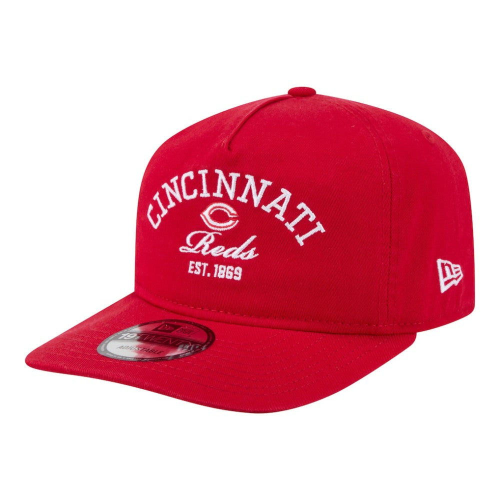 Cincinnati Reds New Era Stacked 19TWENTY Adjustable Hat | MLB On Sale