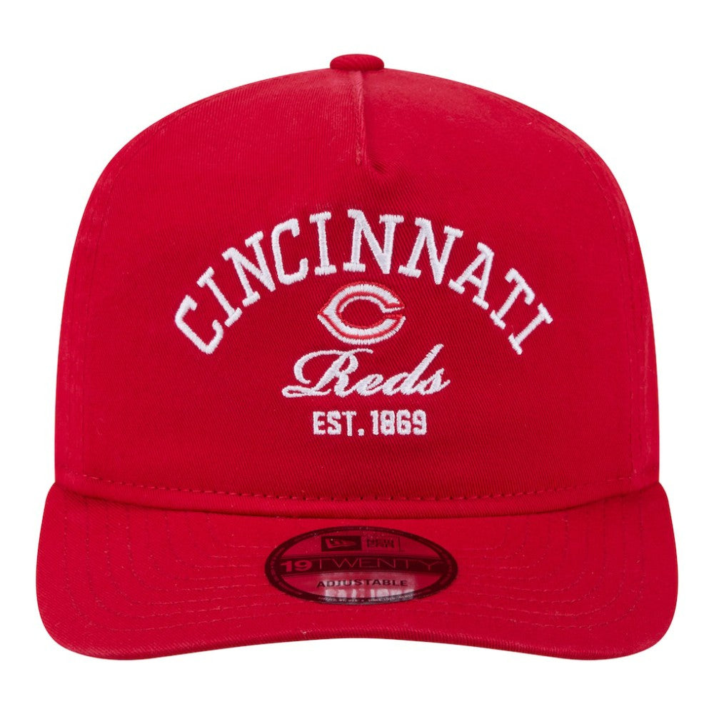 Cincinnati Reds New Era Stacked 19TWENTY Adjustable Hat | MLB On Sale