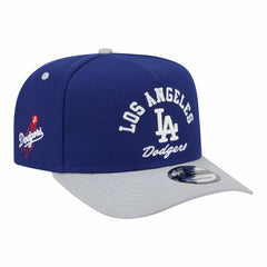 Los Angeles Dodgers New Era Arched A-Frame 9FIFTY Adjustable Hat | MLB US