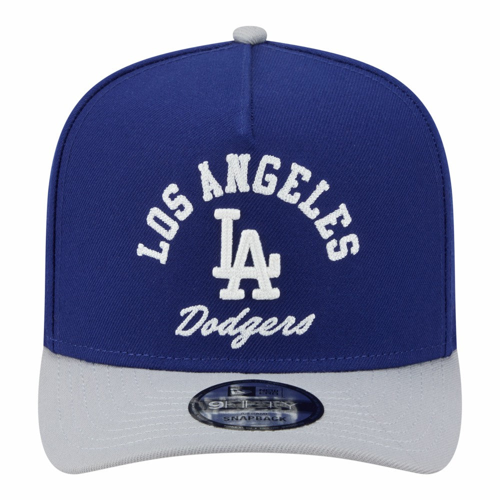 Los Angeles Dodgers New Era Arched A-Frame 9FIFTY Adjustable Hat | MLB US